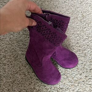 Cherokee Purple Boots sz 6 toddler